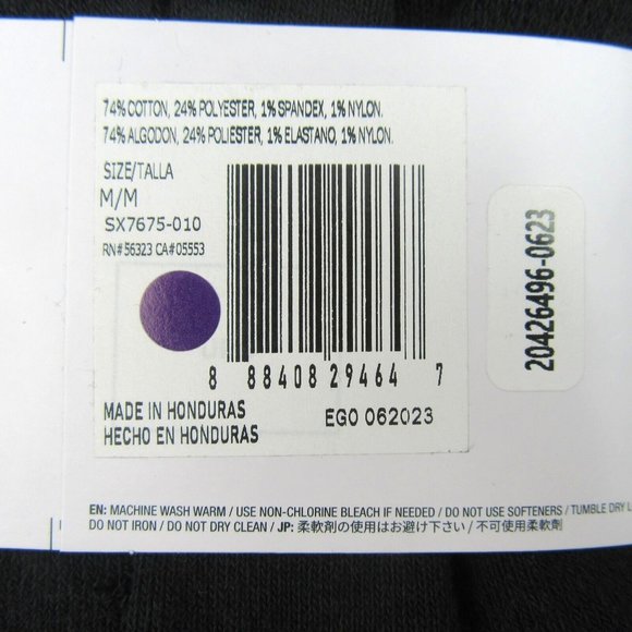 Nike Everyday Cushioned No Show Socks Black 6 Pack Womens 6-10 / Youth 5Y-7Y NEW - Picture 9 of 9